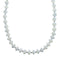 Mother of Pearl Sterling Silver Native American Bead Necklace JX127158